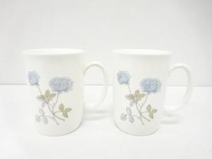 WEDGWOOD　ウェッジウッド　アイスローズ　マグカップ　ペア　洋食器